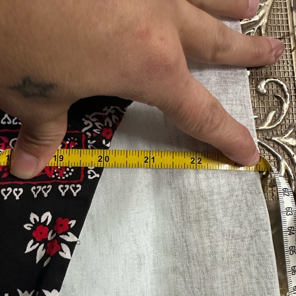 Pinup Couture Western Peasant Romper XL - Picture 4 of 10